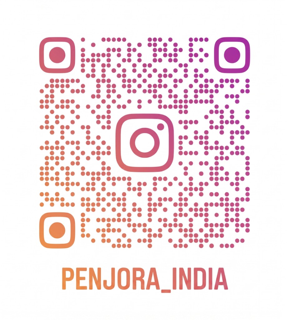 Penjora Instagram QR — @penjora_india